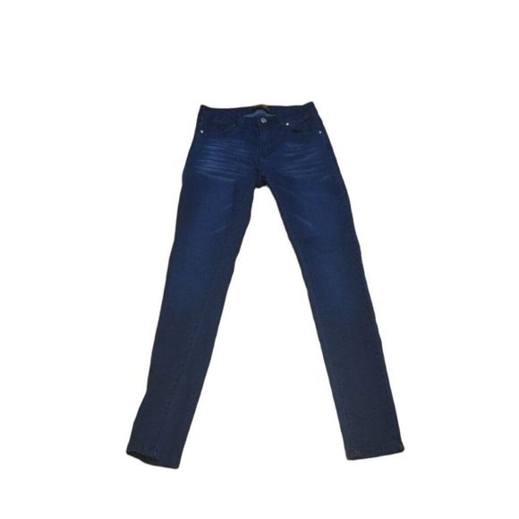 𝅺Buzz Jeans Size 1/2 Stretch Blue Jeans Denim - Picture 1 of 6